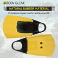 thumbnail image 2 of Body Glove Swim Fins - Natural Rubber Bodyboard Fins for Men and Women - XL, 2 of 7