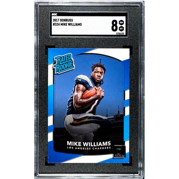 2017 Donruss #324 Mike Williams SGC 8