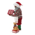 thumbnail image 4 of Department 56 Possible Dreams Santa Claus Peppermint Barking African American Multicolor Christmas Figurine 10.5in H, 4 of 4