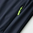 thumbnail image 5 of Mens Windbreaker Jackets Lightweight Zip Up Waterproof Jacket Stand Collar Hiking Cycling Windproof Sportswear with Zip Pockets, 5 of 5