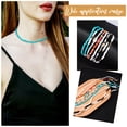 thumbnail image 2 of Nicehomfit Choker Necklace Women Assorted Color 8Pcs 15.72X0.20X0.20in, 2 of 6