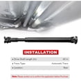 thumbnail image 5 of DAMAIJOY Rear Driveshaft Prop Shaft Assembly AWD Automatic for Jeep for Grand Cherokee SRT8 2006 2008-2010 & Laredo/Limited/Overland 2007-2009 V6 3.0L,V8 6.1L-Engine 42 in-Item Length, 5 of 6