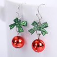 thumbnail image 4 of Pendientes Navideños, Pendientes de Navidad Mujer Lindas Christmas Earrings Joyas de Navidad Hermoso Pendientes Navidad para Mujeres Niñas Navidad Año Nuevo Accesorios de Estilismo, 4 of 5