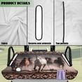 thumbnail image 6 of Uorisanigo Golf Cart Seat Covers, Aztec Western Horse Golf Cart Seat Towel Blanket for 2 Person Seats, Universal Golf Cart Seat Cushions Golf Club Car Accessories 52.36 inx32.28 in, 6 of 7