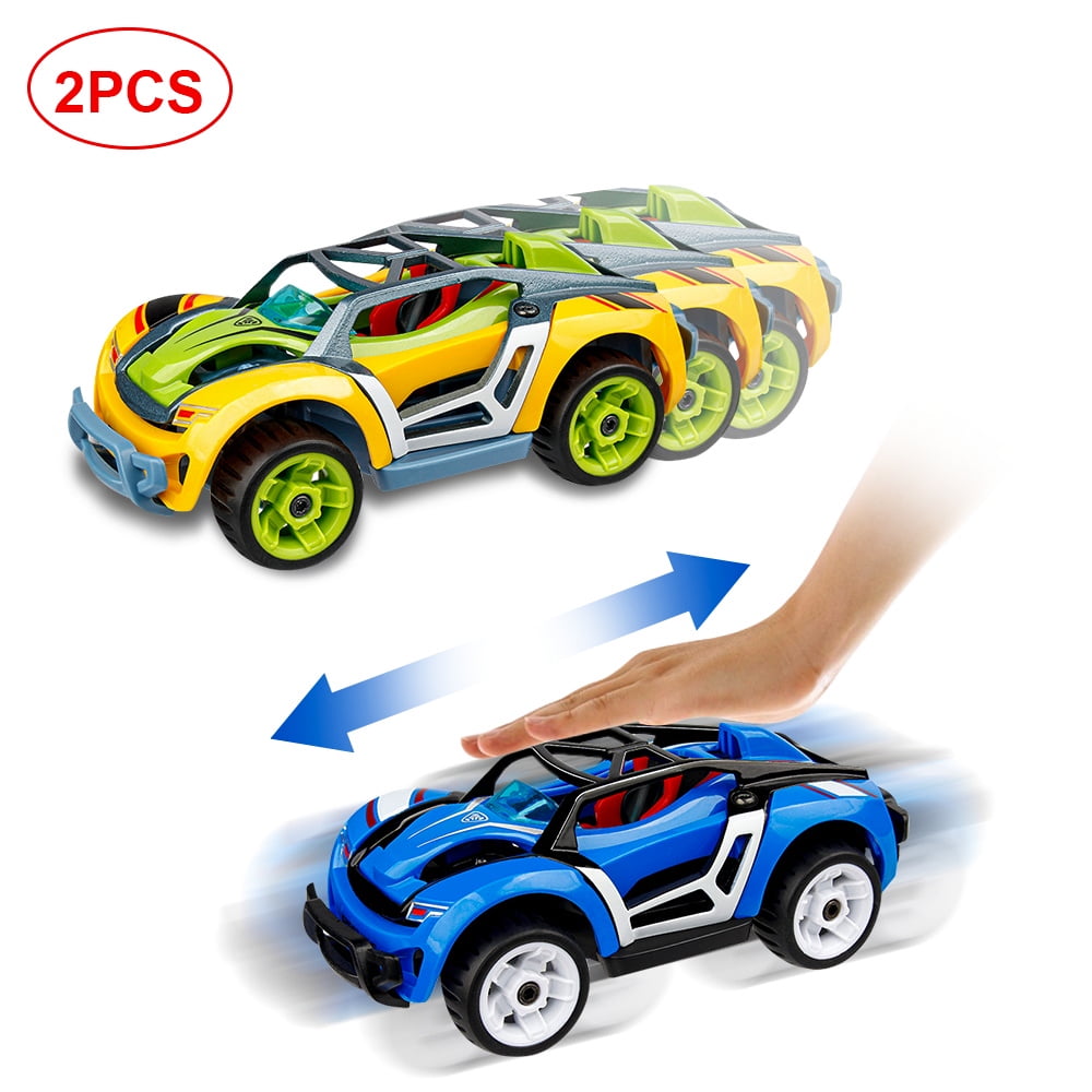 Zacharyer Baby Car PullBack Toy Cars Take Apart Race Car DIY Assembly