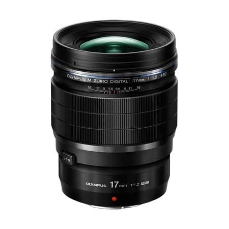 OM SYSTEM Olympus M.Zuiko Digital ED 17mm F1.2 PRO Lens | Micro Four Thirds Ultra Bright F1.2 Weather Sealed MF Clutch L-Fn Button