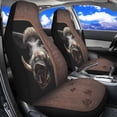 thumbnail image 2 of XYZCANDO Wild Pig Car Seat Covers 2 Pcs Car Seat Cover Protector Front Seats Removable Automotive Accessories Easy Installation Universal Fit for Most Cars SUVs and Sedans, 2 of 7