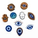 thumbnail image 3 of 10 piezas de adornos de sandalias de zueco 3D (ojo del diablo), dijes para zapatos, lindos adornos de zapatos para zuecos, zapatos, sandalias, pulsera DIY, 3 of 5