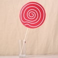 thumbnail image 4 of CIMAXIC Modèle de Simulation de Sucette, Accessoires Photo Thème Nourriture, Décoration pour Enfants (Rouge), 7.68"X7.68"X0.59 Pouces, 4 of 4