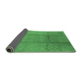 thumbnail image 2 of Ahgly Company Indoor Square Solid Emerald Green Modern Area Rugs, 8' Square, 2 of 4