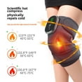 thumbnail image 2 of CE/FCC/ROHS Certified Portable Knee Massager with 5000mAh Battery - USB-Powered Electric Heating & Vibration Therapy for Arthritis Pain Relief, Cold Knees, and Improved Circulation - Single Black, 2 of 6