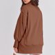 thumbnail image 5 of Sudadera Sudadera con cuello redondo para mujer, sudadera informal de manga larga, jerséis holgados, Tops Kuymtek Café T XXL para Mujer, 5 of 6
