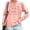 Rose Gold, variant on SIYUDAN Women’S Sweatshirt Womens Long Sleeve Sweatshirt Womens Pullover Tops Light Purple Pullover Adult Comfort Colors Crewneck Sweatshirt Fall Sweatshirts Casual Wear