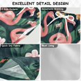 thumbnail image 2 of FORMRS Boys Swim Trunks Quick Dry Mesh Liner Boardshorts Sizes XS-XL, Flamingo Leaves Pattern, 2 of 7