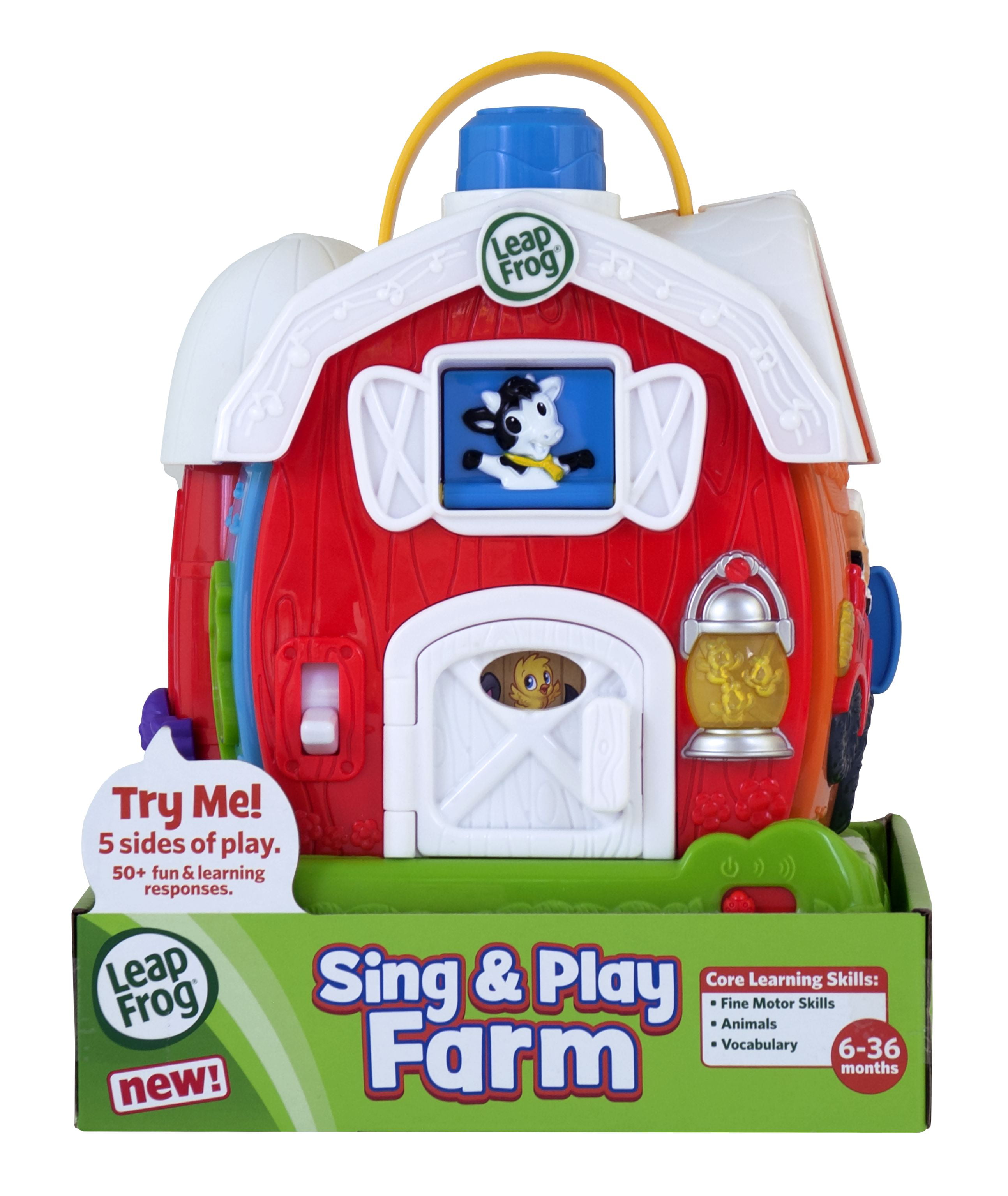 LeapFrog Discovery Activity Barn Farm Music Light Sounds Leap Frog Handle 2014 