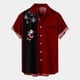 thumbnail image 4 of Playeras De Hombre Camiseta Informal De Verano De Manga Corta Con Cuello Redondo Y Estampado De Letras Y Caras Para Hombre, 4 of 4