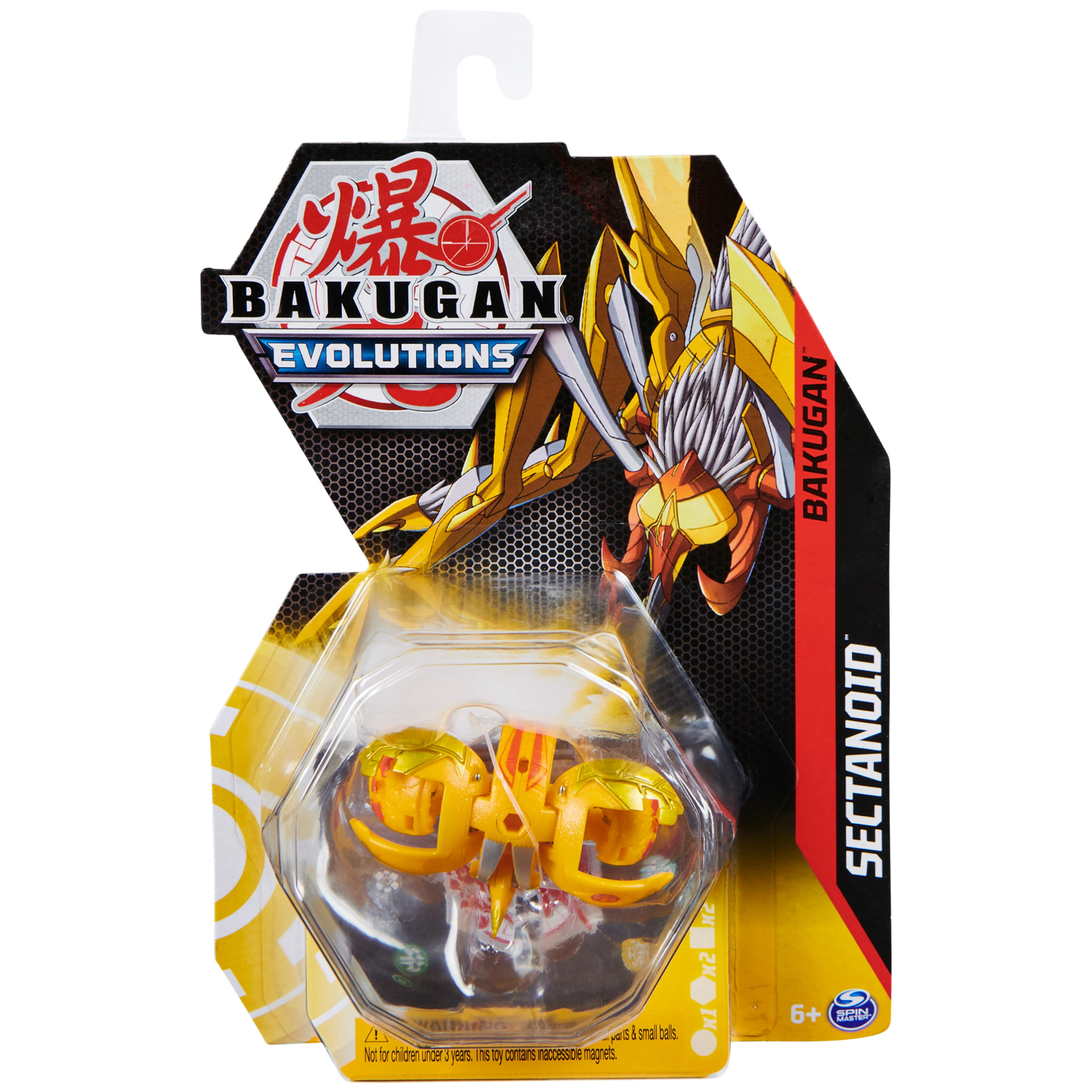 Bakugan Evolutions, Sectanoid Bakugan and Trading Card
