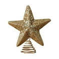 thumbnail image 2 of Christmas Tree Topper 7.1×5.9inch Glitter Star Pendant Christmas Tree Five-Pointed Star Ornaments Mini Three-Dimensional Star Decors for Xmas Trees,Wedding Party Holiday Hanging Decors, 2 of 8