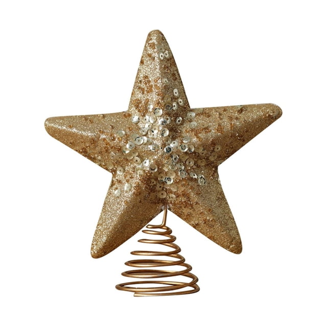 Christmas Tree Decorations Christmas Tree Decoration with Five Pointed Stars In Three Dimensions Christmas Tree Topper