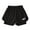 A01-Black, variant on Sopiago Boys Athletic Shorts with Liner Kids 2 in 1 Quick Dry Girls Workout Running Shorts with Pockets Green,5-6 Years