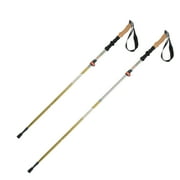 Ozark Trail Aluminum Folding Quick Lock Trekking Poles with Cork Grip, 2 Count