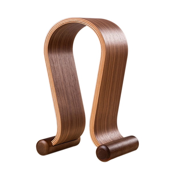 Madera de abedul audifonos para juegos audifonos para juegos Soporte de exhibición Samdi Soporte para audifonos