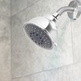 WSTEER Concealed 4 Inch Fixed Shower Head High Pressure Shower Heads 5