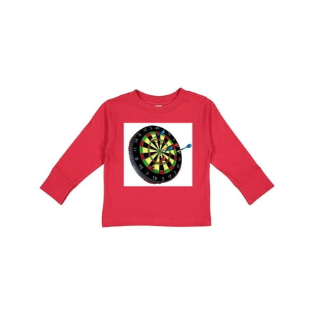 

Inktastic Dart Board Gift Toddler Boy or Toddler Girl Long Sleeve T-Shirt