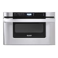 thumbnail image 2 of Sharp KB-6524PS 24-Inch Microwave Drawer Oven, 1.2 cu. ft., Stainless Steel, 2 of 4