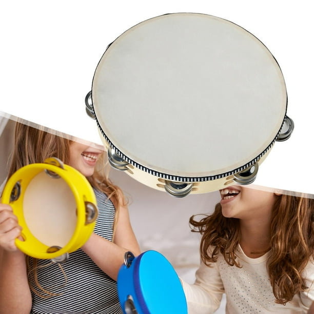 Pandereta para Adultos perfecl Madera 10 Pulgadas