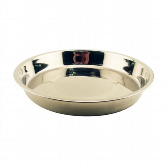 QT Dog SS0249 14'' Puppy Pan - Stainless Steel