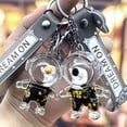thumbnail image 4 of Keychain Key Holder Cartoon Eye-catching Fine Texture Fade-resistant Delicate Craftsmanship Bag Decor Easy-carrying Lovely Astronaut Keychain Pendant Car Decor, 4 of 6
