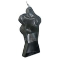 thumbnail image 4 of Black Female Hollow Back Mannequin Torso Set & Hanging Hook, S-M Sizes (10 Pack, Black), 4 of 4