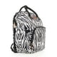 thumbnail image 2 of Mochila Pañalera ISADEN para bebé con cambiador cuna color Cebra, 2 of 7
