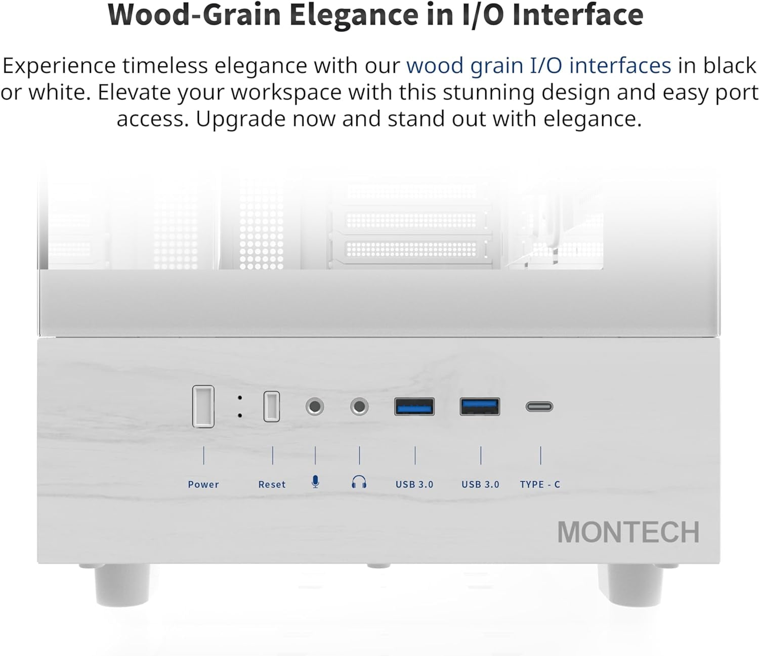 Montech XRW ATX Mid-Tower PC Gaming Case