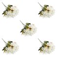 thumbnail image 3 of Transemion 1/2/3/5 Realistic Appearance Artificial Flower Low Maintenance For Life Elegant Mini Lily1 5PCS, 3 of 6