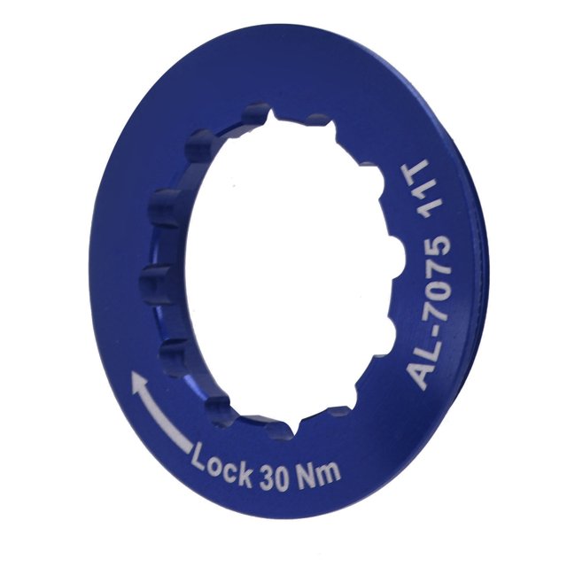 Cerradura de casete Anillo de bloqueo de casete de bicicleta de montaña de alta resistencia Resistente al desgaste Rosca fina estable Angular para ciclismo ANGGREK Otros