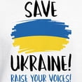thumbnail image 3 of CafePress - Save Ukraine Raise Your Voices Hooded Sweatshirt - Pullover Hoodie, Hooded Sweatshirt, 3 of 3