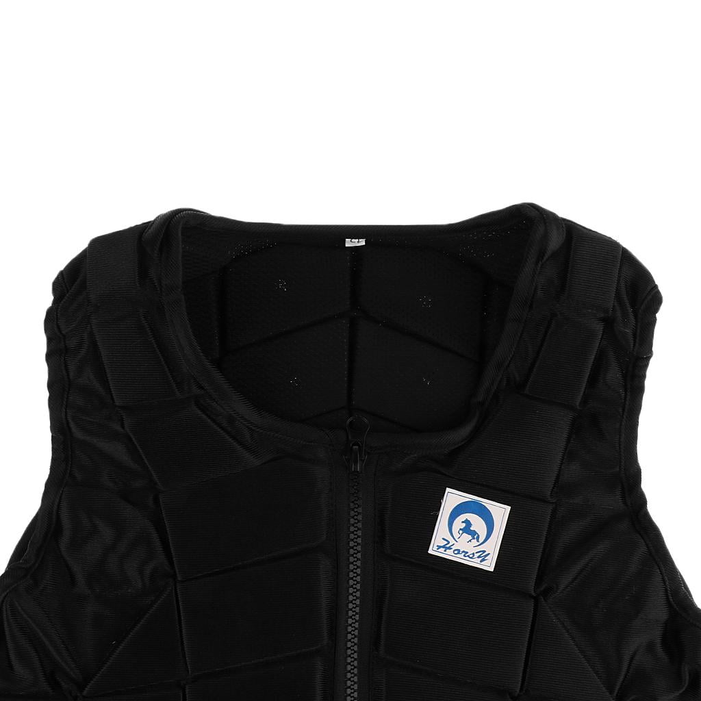 Axioma Kid Adult Safety Horse Riding Equestrian Eventer Pro Protective Vest Black Kids Kids CL