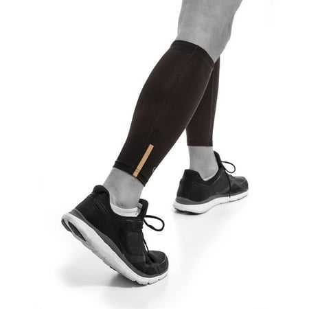 Copper Fit Compression Calf Sleeve, S/M (Best Ankle Compression Sleeve For Running)