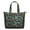 Colorful Cartoon Dinosaurs-2, variant on Colorful Checkered Dinosaurs Pattern Travel Tote Bags for Women Carry On,Large Weekender Bags for Women Travel,Multi Functional Duffle Bag for Work,Shopping,Sports