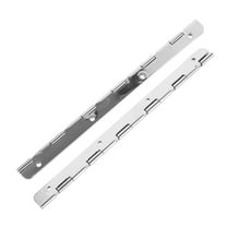 HEMOTON 2pcs Long Hinge Jewelry Box Piano Hinge Long Wooden Box Hinge For Wooden Case