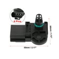 thumbnail image 4 of 0261230123 MAP Manifold Absolute Pressure Sensor Air Intake Switch for Mazda for Ford for mercury for Lincoln, 4 of 6