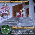 thumbnail image 3 of Luces navideñas Ollny, 393 pies, 1200 LED, IP67, impermeables, 3 of 8