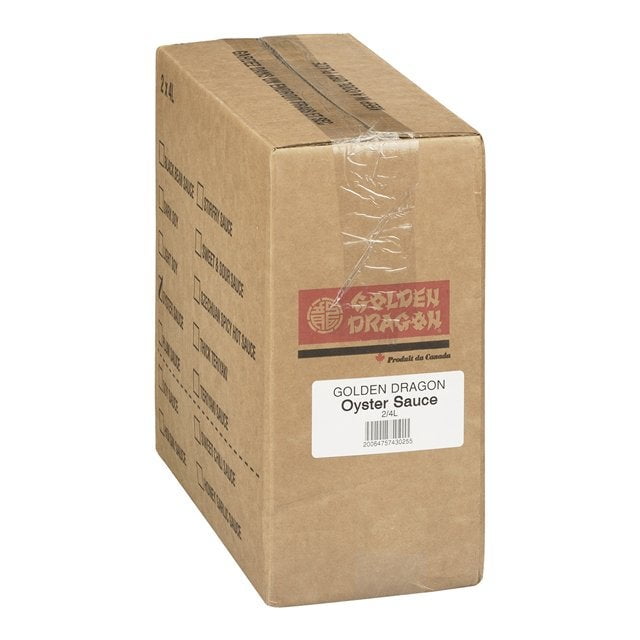 Sauce aux Huîtres Golden Dragon, Conforme aux Gras Trans / 4 L/unité, 2 Unités/caisse