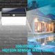 thumbnail image 3 of Solar 206LED Sensor de movimiento Luz de pared Exterior Impermeable Jardín Lámpara de calle Hugtrwg Para estrenar, 3 of 6