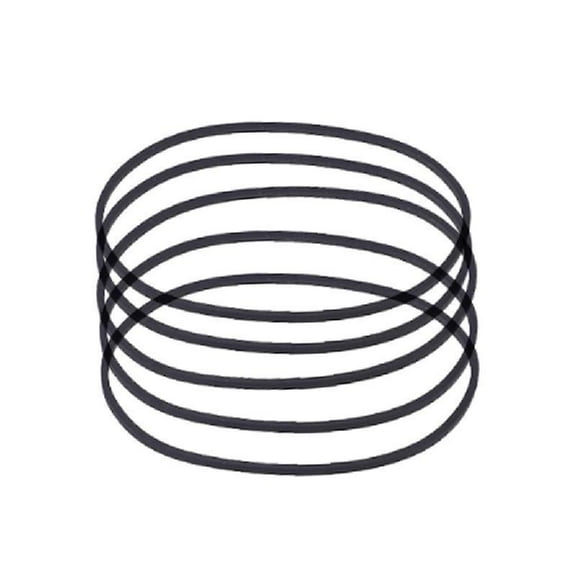 5PCS Universal 41-190mm Cassette Tape Machine Ruber Belt 1.2mm Common Belt