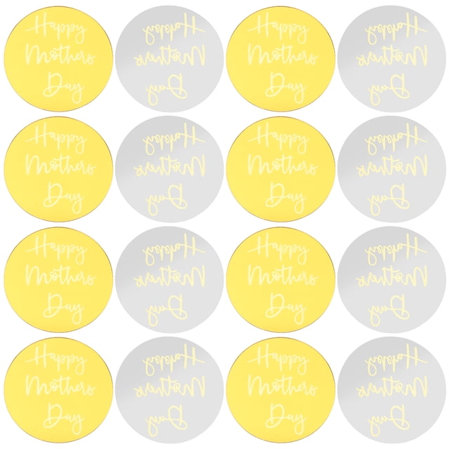 20 piezas de decoraciones para pasteles, cupcakes y centros de mesa para el Día de la Madre.