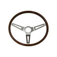 thumbnail image 1 of Flashpower Classic Wood Steering Wheel Original Restoration Muscle Car 15'', 1 of 1