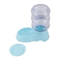 thumbnail image 2 of Comedero automático para mascotas de gran capacidad, cuenco desmontable antideslizante para perros de 3,8 l, color azul, 2 of 13